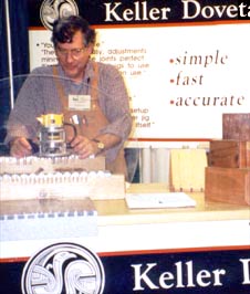 See the Keller dovetail jigs at these woodworking trade shows